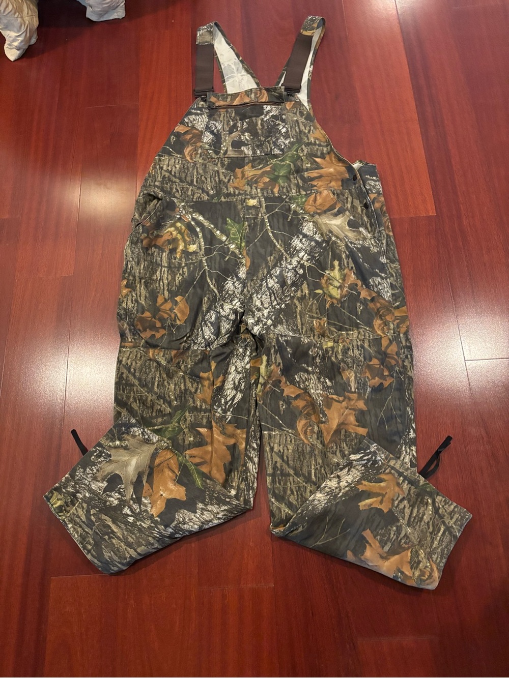 Men’s RedHead Hunting Bib Overalls Mossy Oak Camo size XXL